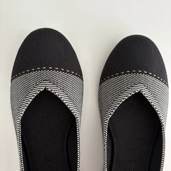 Rothy’s Women's Flats, Size 10 Gray/Black - Picture 4 of 10